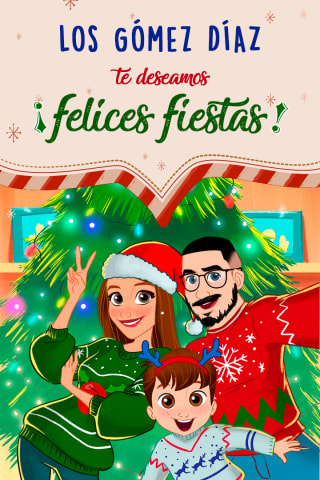 Crea gratis tu felicitación navideña con Mumablue