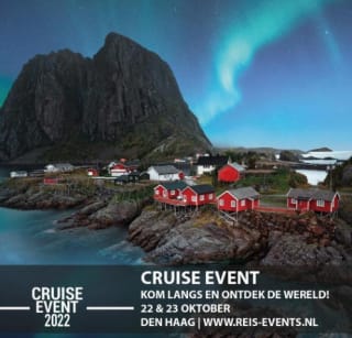 Gratis tickets voor het Cruise & Verre Reizen Event in Den Haag 22 & 23 oktober
