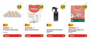 Home Ambiance 1+2 gratis bij Kruidvat