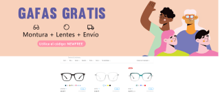 Gafas graduadas por solo 1€ en FIRMOO para nuevas cuentas
