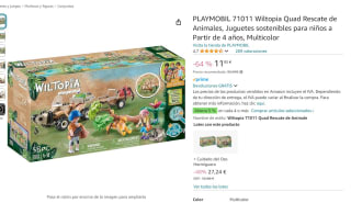 PLAYMOBIL Wiltopia Quad Rescate de Animales por 11,95€