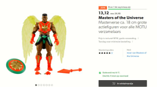 Masters of the Universe Masterverse Action Figure 2022 voor €13,12 bij Galaxus