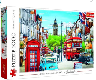 Puzzle Trefl Calle de Londres de 1000 Piezas por 7,99€