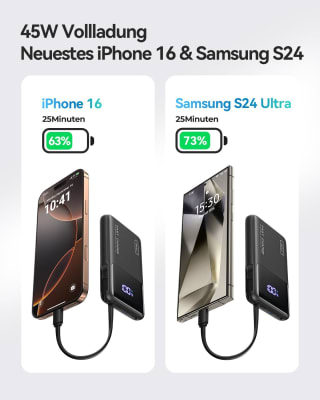 INIU 45W 10000mAh Powerbank voor €12,31 dmv code bij Amazon