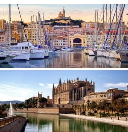 surcando el Mediterráneo durante 8 días a bordo del Costa Smeralda por 292€ pxp