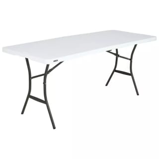 Grab a Lifetime 6ft folding plastic camping table for £42 from Argos