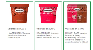 6 helados HAAGEN-DAZS tarrina 460 ml por 15,97€
