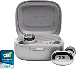 Fones de ouvido da JBL, modelo Live Free 2 TWS na cor Cinza - R$ 299