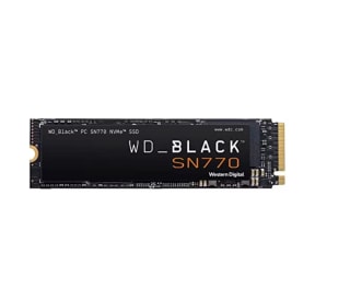 WD Black SN770 SSD 1TB M.2 NVMe PCIe 4.0 por solo 70,95€