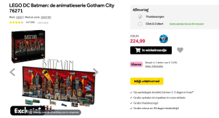 LEGO DC Batman: de animatieserie Gotham City voor €224,99 bij Intertoys