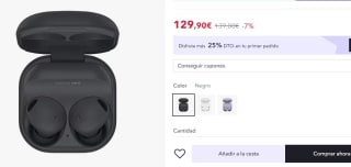 Auriculares Samsung Galaxy Buds 2 Pro por 119.90€