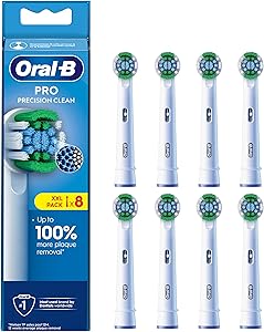 8-Pack Oral-B Pro Precision Clean Heads – Available for £14.01