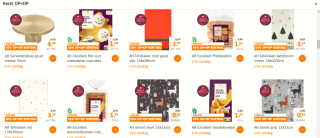 50% korting op alle kerst-producten bij de AH