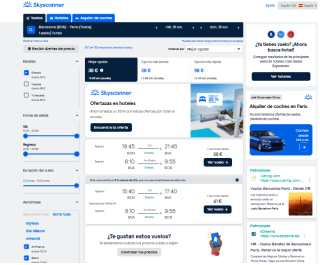 Vuelos ida y vuelta a París desde 38€ con Skyscanner