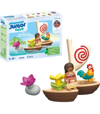 Playmobil Junior & Disney Catamarán de Vaiana por 16,79€.