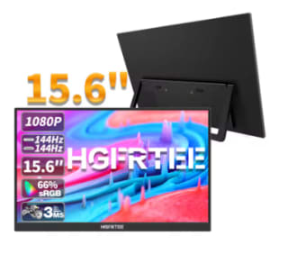 HGFRTEE Monitor portátil de 15,6 pulgadas, Panel de FHD-IPS Por 56,10€
