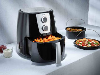 Salter Freidora de aire 5,2 L 1300 W vale 89,90€ pero te dan 90€ en vales de compra por su compra