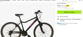 Bicicleta de montaña Mitical Sportcross 20"