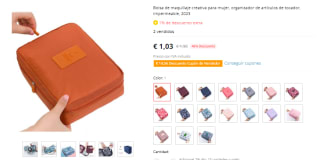 Organizador de artículos de tocador por solo 1,03€