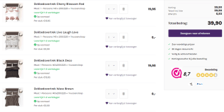 2+2 gratis bij Fine2sleep