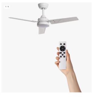 Ventilador de Techo LED Vacker 105cm Motor DC con 3 aspas, led regulable, 1500 lumenes, temporizador, Ultra Silencioso por 66.58€ (Cuenta Nueva 54.58€)