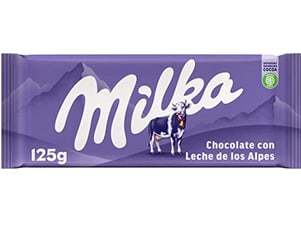 Milka Tableta de Chocolate con Leche 125g a solo 0,77€