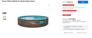 Piscina Tubular Topub Summer Waves de 396x84 cm por 159.2€