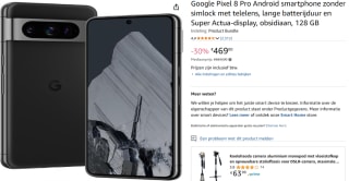Google Pixel 8 Pro - 128 GB voor €469 bij Amazon