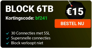 Usenet Block 6000GB voor €15 dmv code bij bulknews