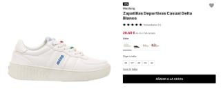 Calzado deportivo Mustang desde solo 10,38€