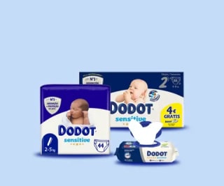 Gratis paquete pañales Dodot con 58 pañales