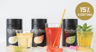 Gratis theekan bij besteding vanaf €50 bij Tastea