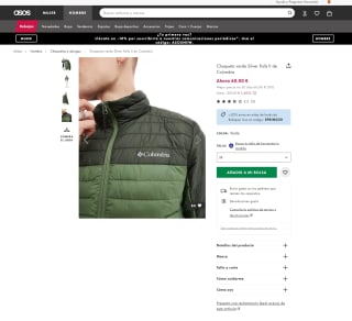 Chaqueta Columbia Silver Falls II Hombre por solo 48€