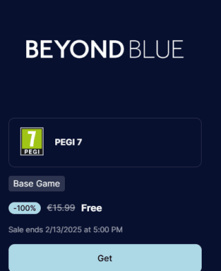 Beyond Blue gratis bij Epic games