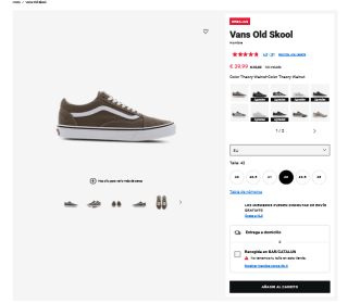 Zapatillas Vans Old Skool Hombre por solo 39,99€