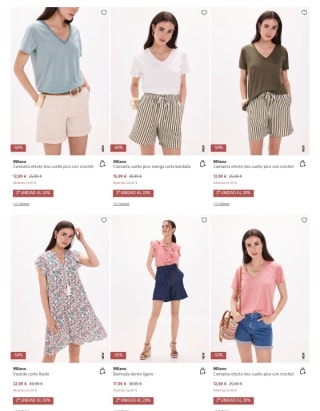 -20% Extra en la Segunda Unidad de Milano en Fifty.