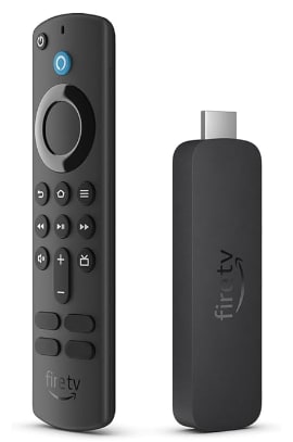 Fire TV Stick 4K 2èm génération - WiFi 6, Dolby Vision/Atmos, HDR10+ à 39,99€