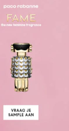 Gratis Paco Rabanne Fame parfum sample aanvragen