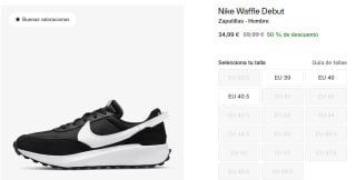 Nike Rebajas Hasta un 50% de descuento