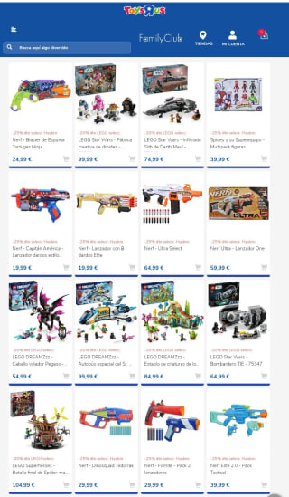 ToysRus hasta -30% de Descuento.