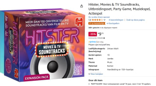 Jumbo - Hitster – Movies & TV Soundtracks - Uitbreidingsset voor €9,73 bij Amazon