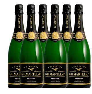 Pack de 6 botellas Prestige champagne brut de 75 cl por 99