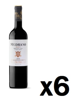 6 Botellas de Medrano Irazu Colección de Familia Reserva 2019 por 40€