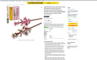 LEGO Botanical Flores de Cerezo por solo 10,49€