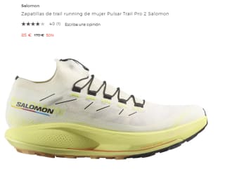 Zapatillas de trail running de mujer Pulsar Trail Pro 2 Salomon por 85€