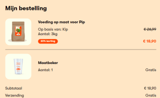 Justrussel kortingscode voor 30% korting op honden of kattenvoer