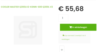 Cooler Master MasterBox Q300L V2 voor €55,68 bij SiComputers