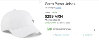 Gorra Puma Unisex por $299 en Claro Shop
