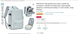 Mochila deportiva grande por $251