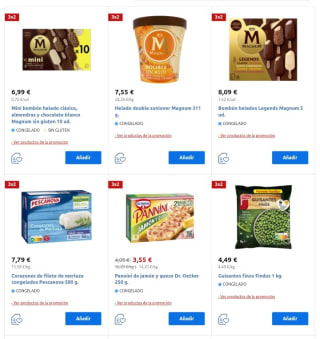 3×2 en más de 4000 productos desde Carrefour.